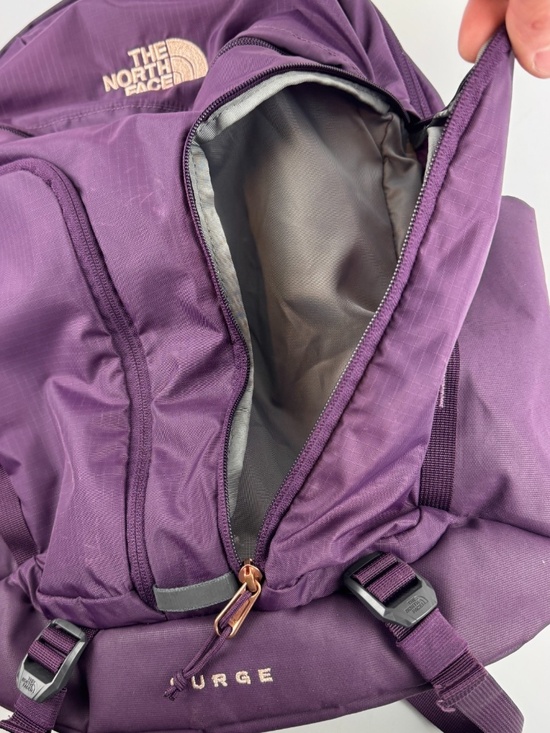 The North Face Surge Backpack Laptop Commuter Travel Bag Purple main image 9